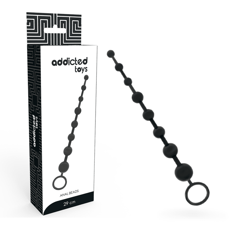 ADDICTED TOYS - ANAL BEADS 29 CM NEGRO ADDICTED TOYS - ANAL BEADS 29 CM NEGRO