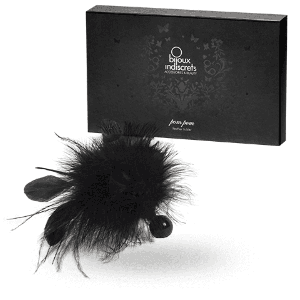 BIJOUX - POM POM PLUMERO DE PLUMAS