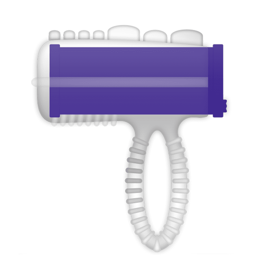 CASUAL LOVE - RING VIBRADOR LENGUA LILA CASUAL LOVE - RING VIBRADOR LENGUA LILA