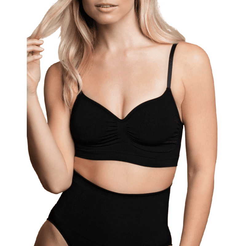 BYE-BRA - MEDIUM CONTROL SUJETADOR SIN COSTURAS NEGRO TALLA S BYE-BRA - MEDIUM CONTROL SUJETADOR SIN COSTURAS NEGRO TALLA S