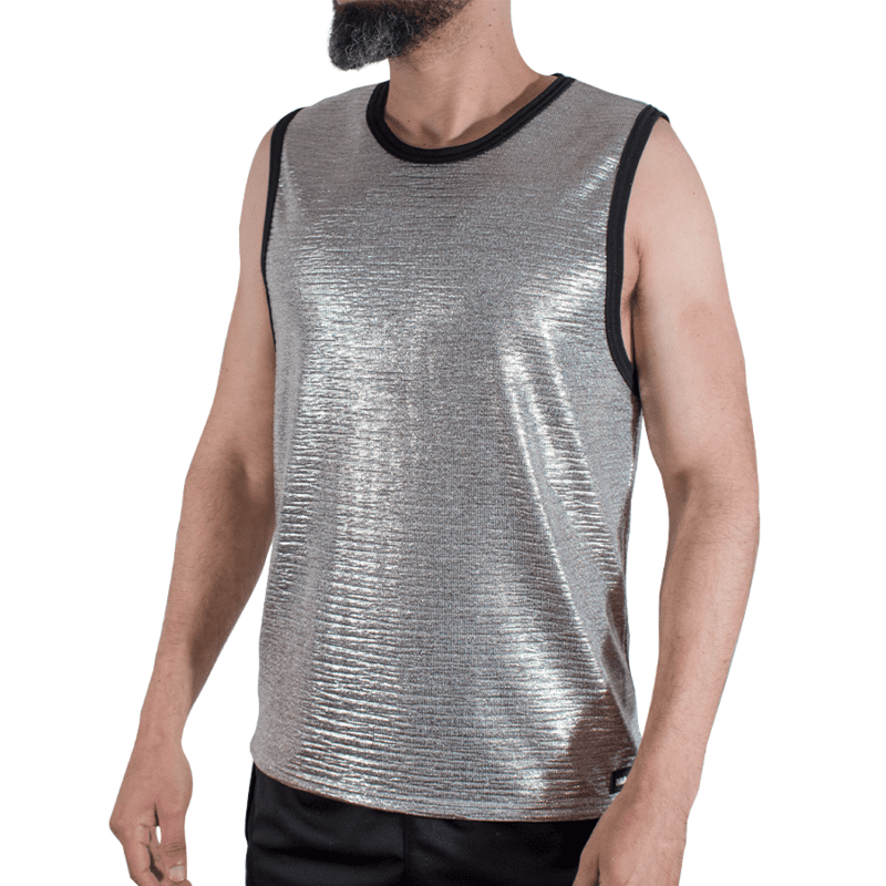 MACHO - FINE GLITTER T-SHIRT S/M MACHO - FINE GLITTER T-SHIRT S/M